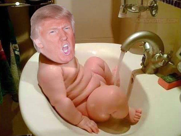 Trump naked